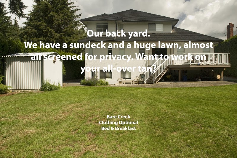 Bare Creek Clothing Optional B&B